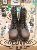 NPS Made in England 8 Eye Steel Toe Boots Size 9 UK
