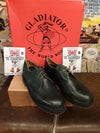 Gladiator 3 Hole Made in England Green Waxy Leather Size 10