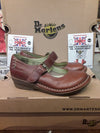 Dr Martens Tan Athena Mary Jane&#39;s Size 4