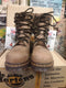 Dr Martens Made in England 6-D Ring Brown Industrial Steel Toe Boots Size 7