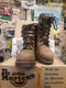 Dr Martens Made in England 6-D Ring Brown Industrial Steel Toe Boots Size 7