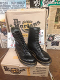 Dr Martens 1490z, Made in England, Size UK 2,5-5, Black Leather Boots, 10 Hole, Vintage 90's