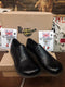 Dr Martens Loafers, Black Slip on, Size UK8, Leather Shoes / 3a65
