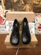 Dr Martens Loafers, Black Slip on, Size UK8, Leather Shoes / 3a65