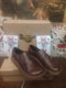 Dr Martens Slip Ons, Size UK4,7-8, Limited Edition, Bark Brown Leather, Womens Leather Shoes / 3a65