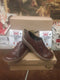 Dr Martens Slip Ons, Size UK4,7-8, Limited Edition, Bark Brown Leather, Womens Leather Shoes / 3a65