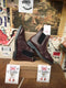 George Cox Dodford, Made in England, Burgundy Full Grain, Chelsea Boots, Mens Leather Boots / Various Sizes