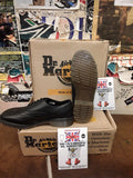 Dr Martens Brogue Shoes, Size UK7, Made in England, Vintage 90's, Black Waxy Shoes / 9475