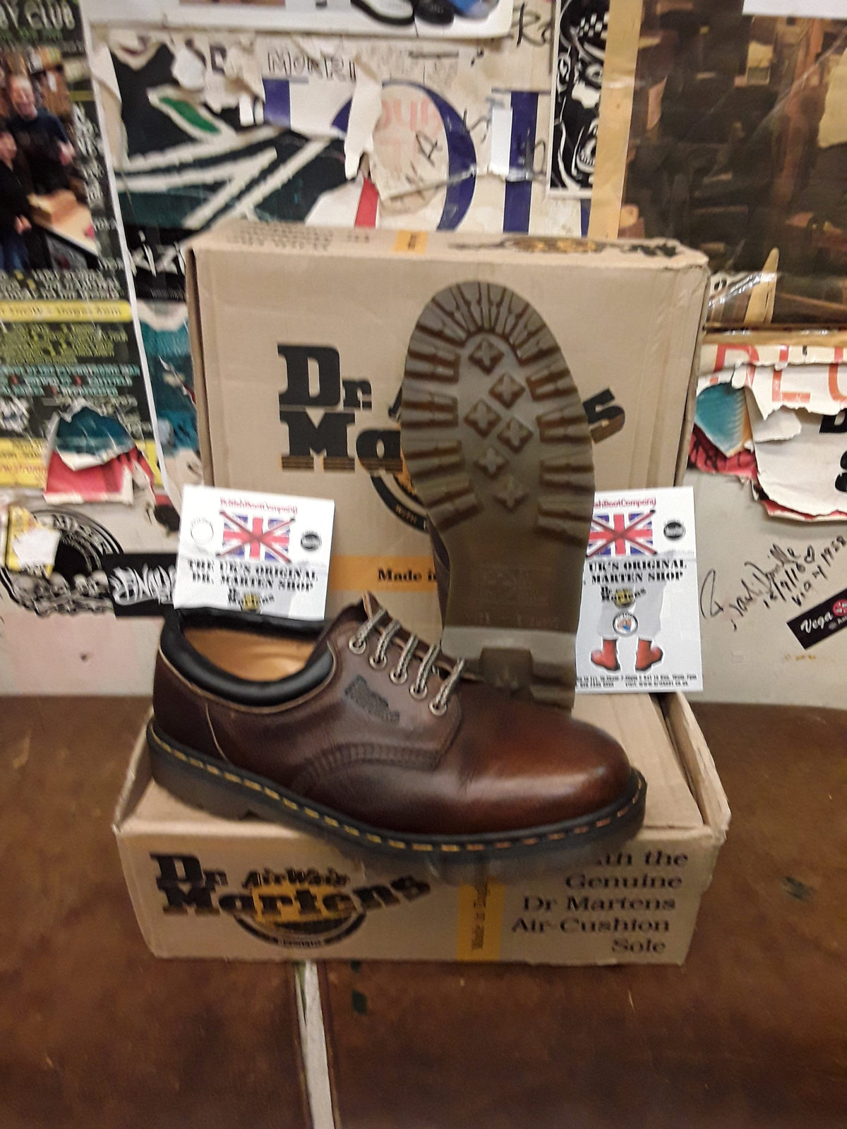 Dr Martens8053z Ben Bark Grizzly Made in England Size 10