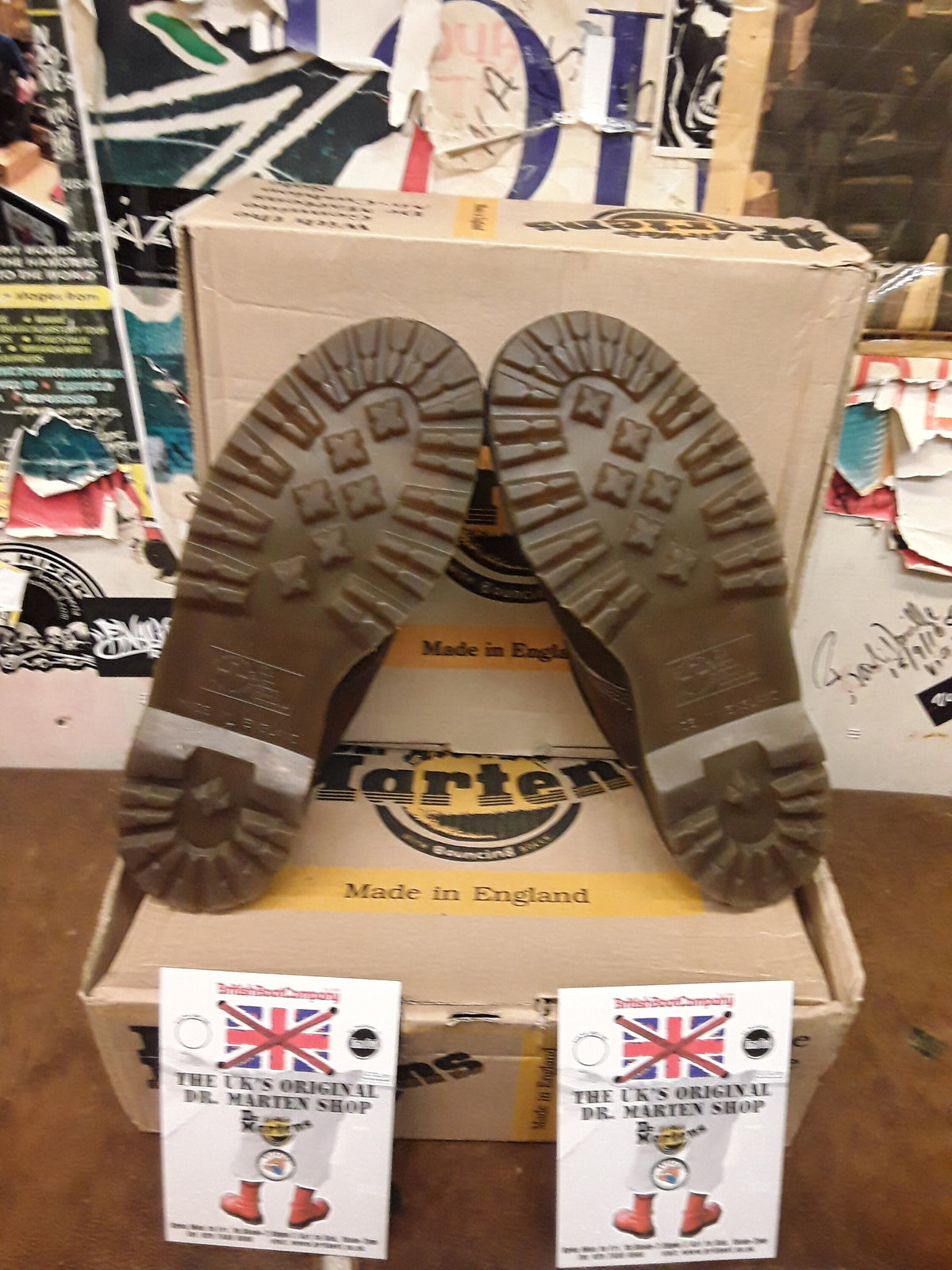 Dr Martens8053z Ben Bark Grizzly Made in England Size 10