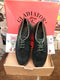 Gladiator 3 Hole Made in England Green Waxy Leather Size 10