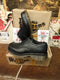 Dr Martens Made in England, Size UK12, Vintage 90's, Black Leather Shoes, 5 Hole / 2a31