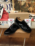 George Cox As37 Made in England Black Patent Shoe Size 9