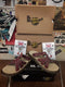 Dr Martens 3a83 Theatre Red Sandals Various Sizes