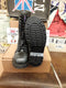 NPS 14 Hole Steel Boot Made in England White Rub Off Size 7