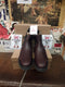 George Cox Dodford, Made in England, Burgundy Full Grain, Chelsea Boots, Mens Leather Boots / Various Sizes