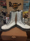Dr Martens 9623 White 14 Hole Made in England  Size 8