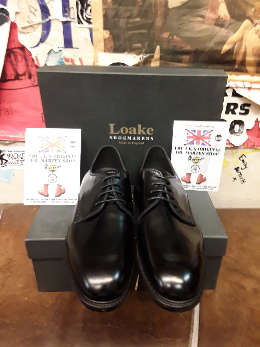 Loakes 771b Made in England, Black Smooth leather Gibson