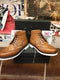 Loakes Burford Tan Calf Made in England White Sole Size 6.5