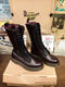 Dr Martens 9733 Red Vintage 14 Hole Double Zip Boots Various Sizes