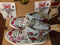 Dr Martens Cashlin Blue Floral Garden,  limited Edition Fabric print 1460z, Various sizes.