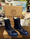 Tredair 10 Hole Navy Rub Off Made in England Steel
