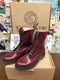 Tredair cherry red 10 hole,vintage 1990's, Sizes 3&5 Made in England. Very rare.