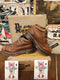 Dr Martens 8287 Peanut Made in England Hiker Boot Size 6