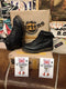 Dr Martens 939 Black Waxy Made in England 6 Hole Various Sizes