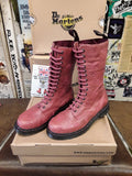 Dr Martens Le Voodoo Red 14 Hole Size 6