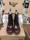 Dr Martens Darla Cherry Rub Off Leather Size 7