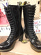 Dr Martens Dee 14 Hole Black Patent Size 5