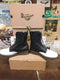 Dr Martens Yoji 10 Hole Limited Edition Black and White Size 8 Zip Boot