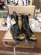 Dr Martens 1919 Yellow Rub Off 10 Hole Made in England Size 8
