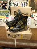 Dr Martens 1919 Yellow Rub Off 10 Hole Made in England Size 8