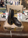 Dr Martens Vintage 90's, Brown Waxed Leather, INDUSTRIAL Shoes, Made in England / Various Sizes 8833