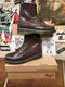 Dr Martens 1460, Snake Print, Size UK7-9, Brown Leather Boots, Womens Ankle Boots