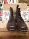 Dr Martens 1460, Snake Print, Size UK7-9, Brown Leather Boots, Womens Ankle Boots