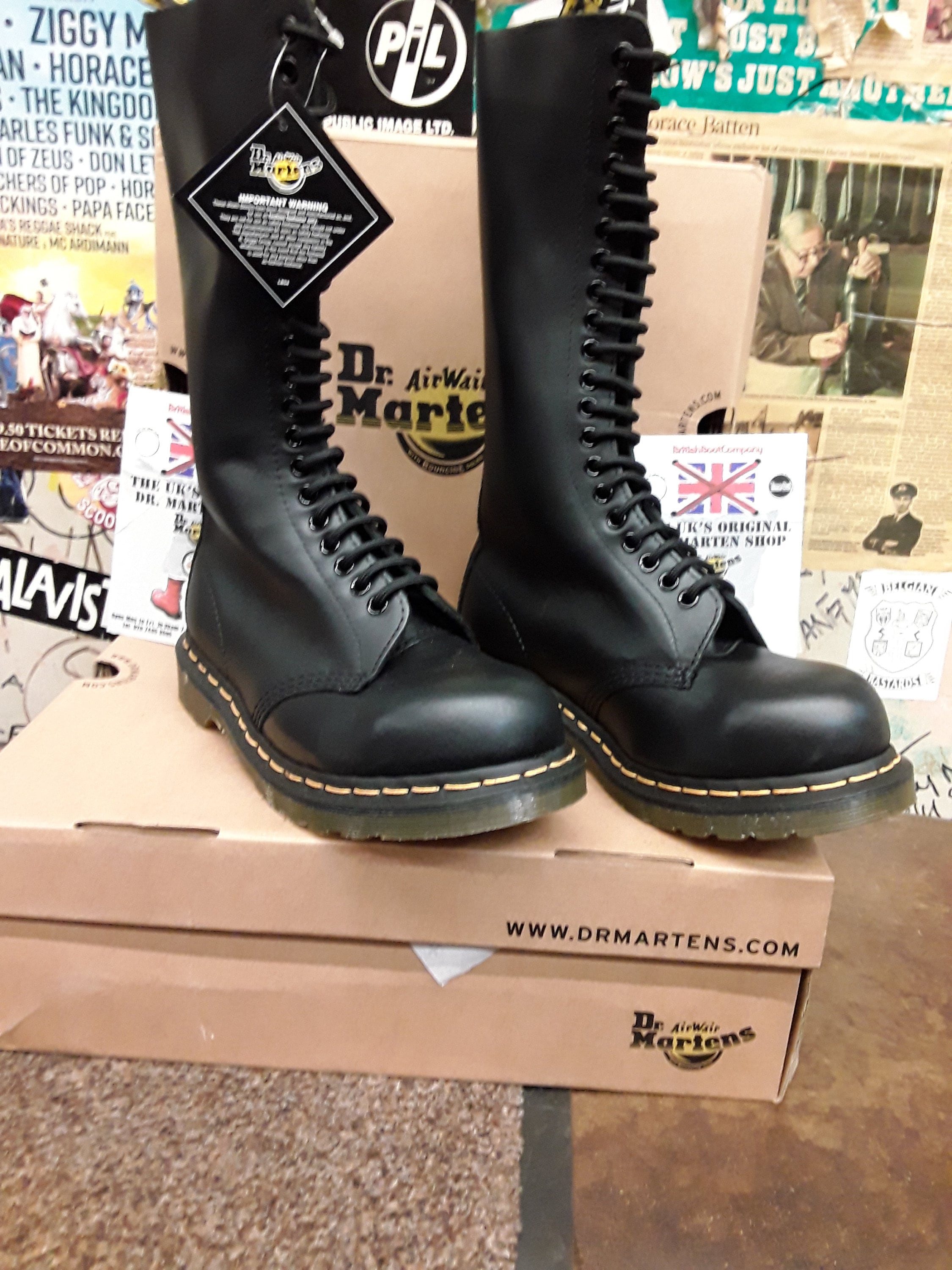 Steel Toe Doc Martens 1460 Slip Resistant Steel Toe Dr Martens
