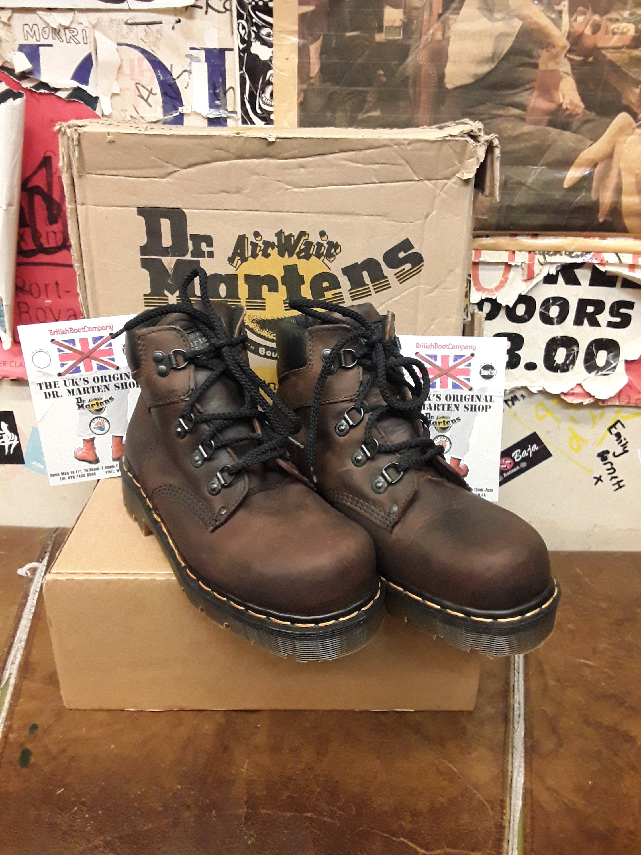 Brown Doc Martens Safety Boots Brown Dr Martens Drakelow - Main Image
