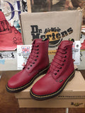 Dr Martens Y552 Made in England CHERRY 8 Hole Size 5