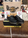 Dr Martens 3 Hole Black Grained Shoe Made in England Various Sizes