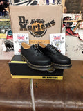 Dr Martens 3 Hole Black Grained Shoe Made in England Various Sizes