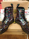 Dr Martens 1460 Rare, size UK6, Boots Rainbow Sequin