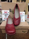 Dr Martens 3a67 Red Slip On Various Sizes