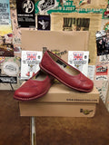 Dr Martens 3a67 Red Slip On Various Sizes
