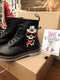 Dr Martens 1460 Black Skull Sizes 5