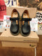 Dr Martens 5027z Black Waxy T-Bar Various Sizes