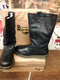 Dr Martens Jenny Black Calf Boot Fleece Lined Size 8