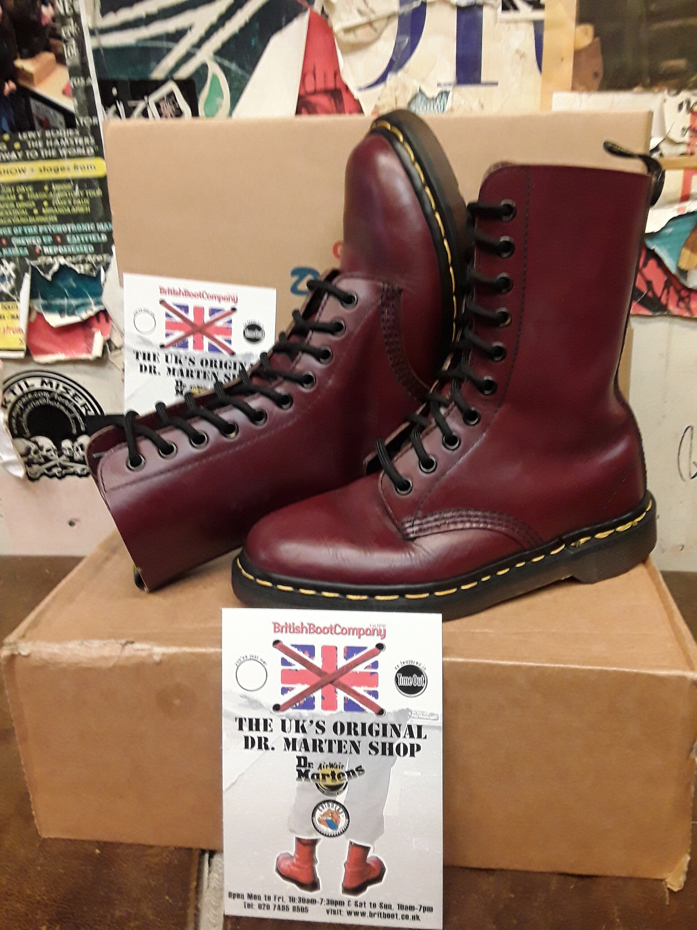 Dr Martens 1490 Vintage 90's, Size UK3, Made in England, Womens Leather ...